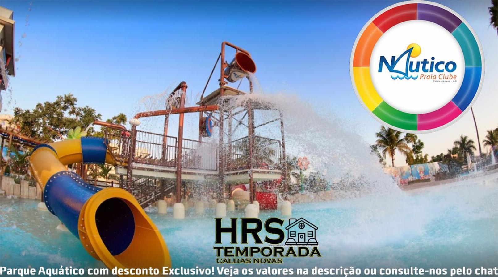 Hotel De Luxo Em Caldas Novas Com Ingressos Com Valor Exclusivo Nos Clubes Hot Park, Lagoa Termas, Waterpark, E Nautico!!! Экстерьер фото