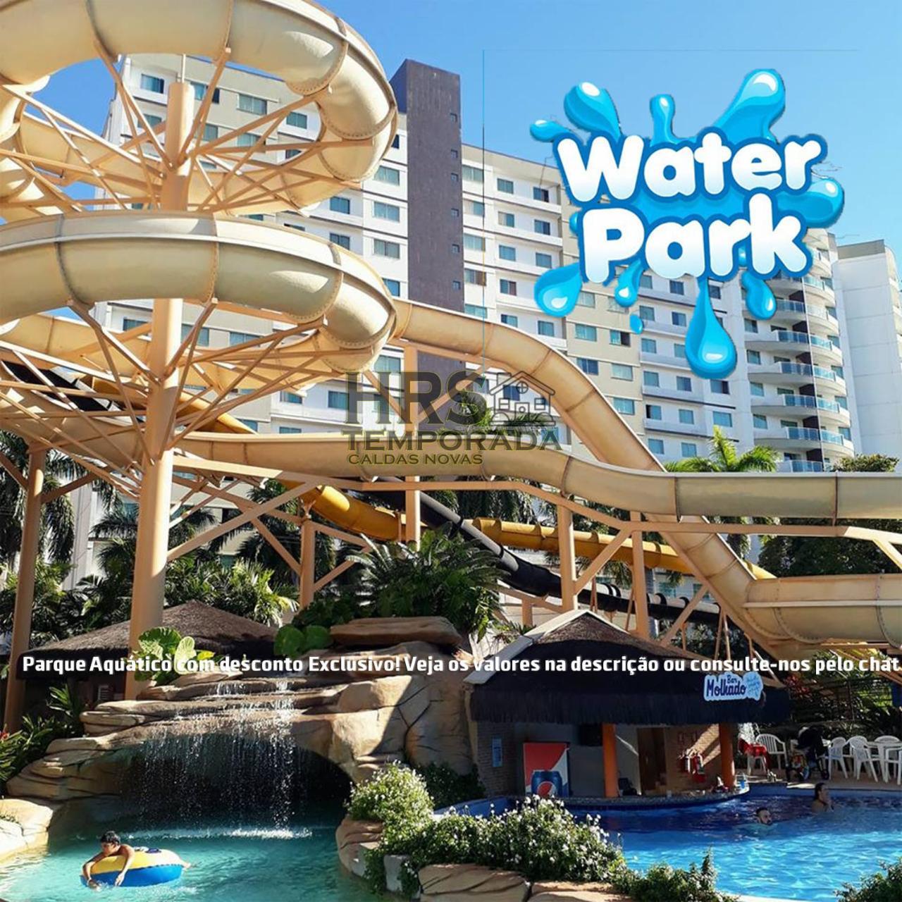 Hotel De Luxo Em Caldas Novas Com Ingressos Com Valor Exclusivo Nos Clubes Hot Park, Lagoa Termas, Waterpark, E Nautico!!! Экстерьер фото