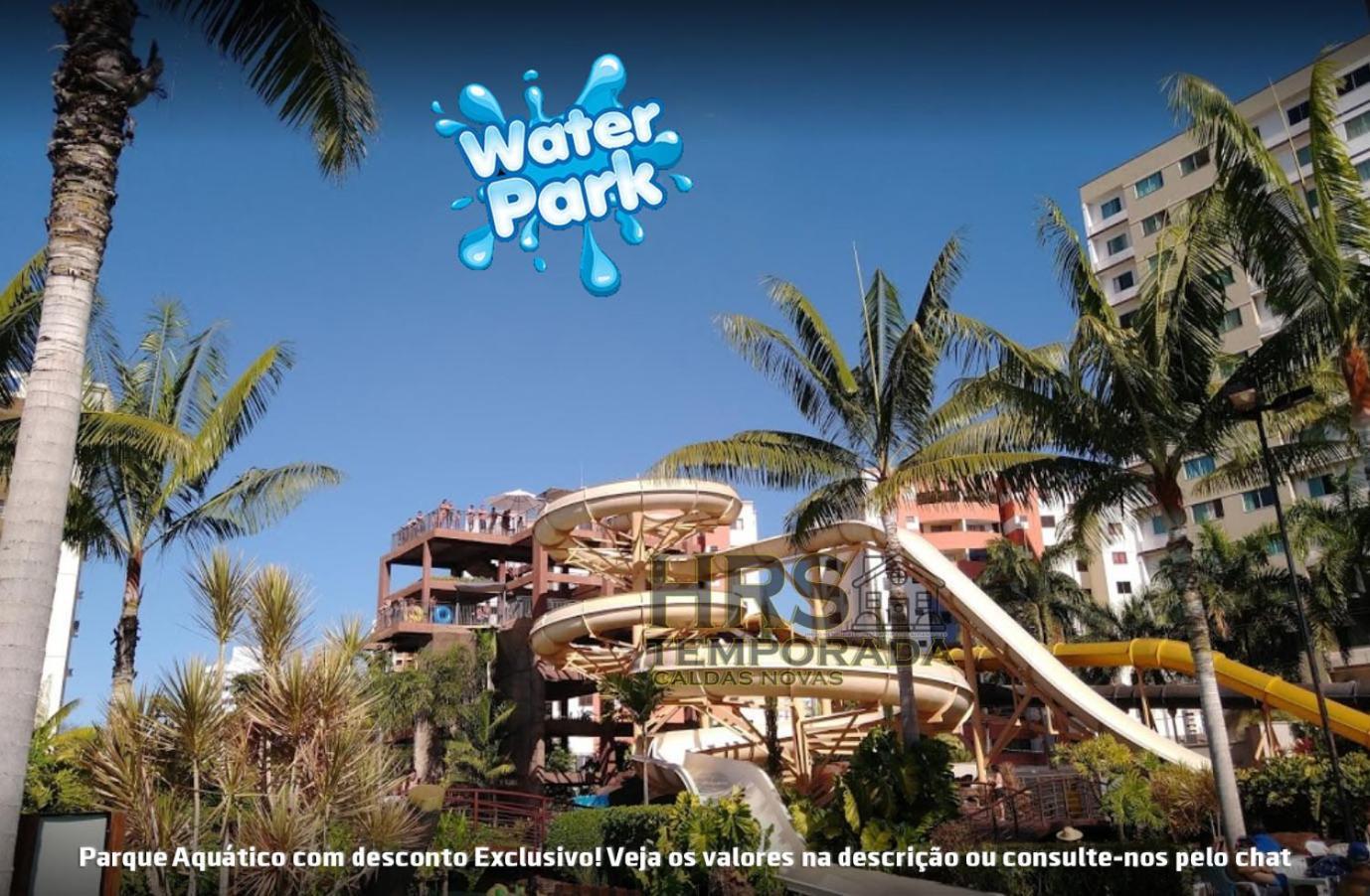Hotel De Luxo Em Caldas Novas Com Ingressos Com Valor Exclusivo Nos Clubes Hot Park, Lagoa Termas, Waterpark, E Nautico!!! Экстерьер фото